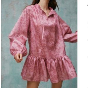 Laura Ashley UO Exclusive Anna Tie-Neck Dress